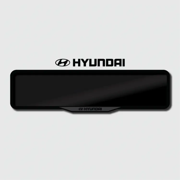 Hyundai- Luxury Number Plate Holders PlateLuxe