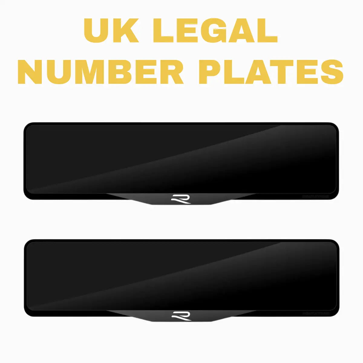 Golf R - Plate holders PlateLuxe