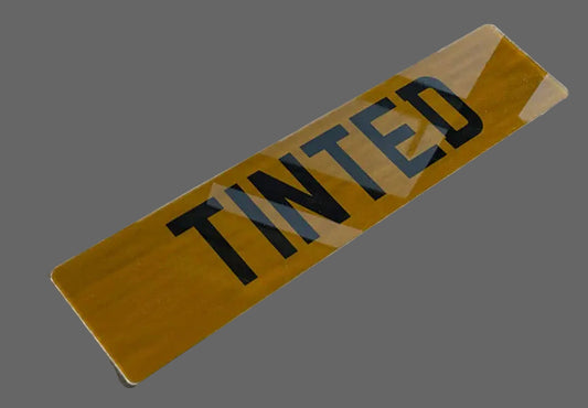Tinted Number Plates Customise Yours here PlateLuxe