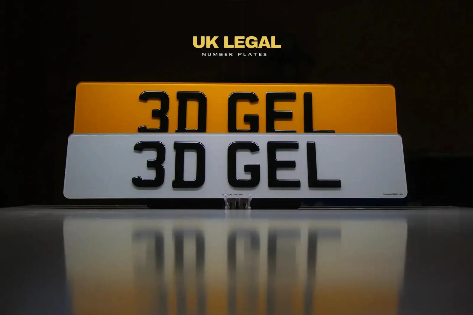 3D Gel Legal Number Plate Maker– Road Legal, MOT Compliant & Custom Made | Free UK Delivery My Store