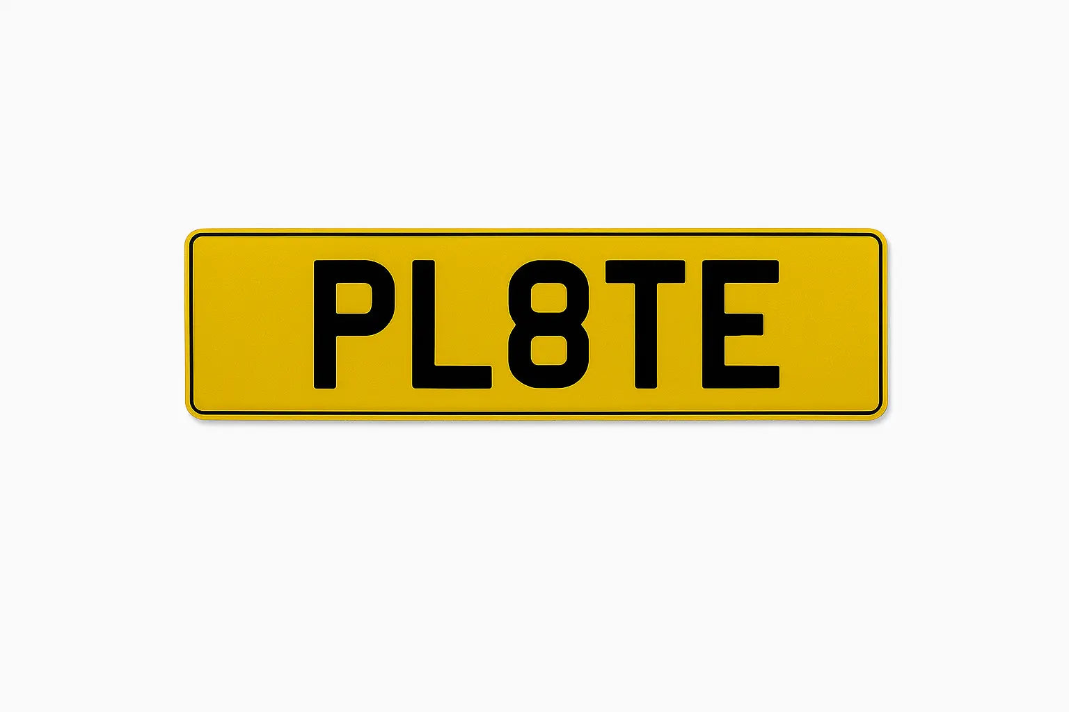 Bespoke Plate Builder PlateLuxe