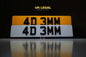 4D Legal Number Plate Maker – Road Legal, MOT Compliant & Custom Made | Free UK Delivery PlateLuxe