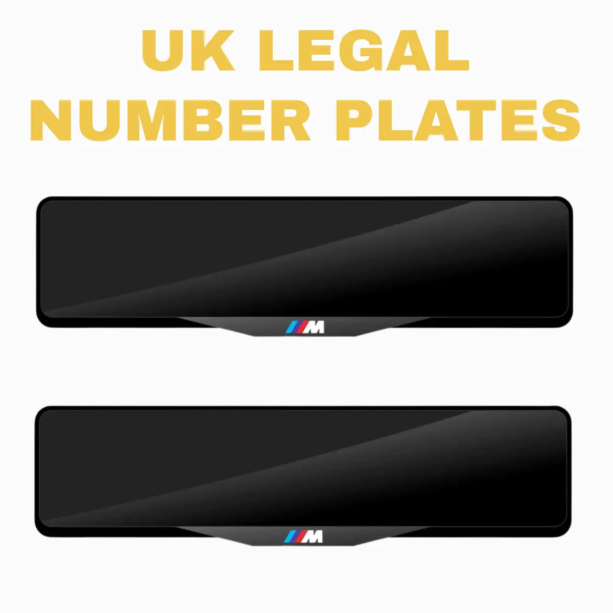 BMW M-Sport Plate holders PlateLuxe