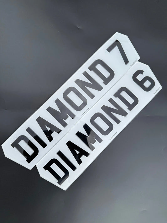 ADD ON -Diamond Shaped Plates PlateLuxe