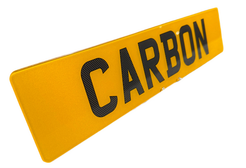 Carbon 2D Printed Custom Show Plates PlateLuxe