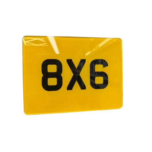 Motorbike Show 8x6 Custom Plate PlateLuxe