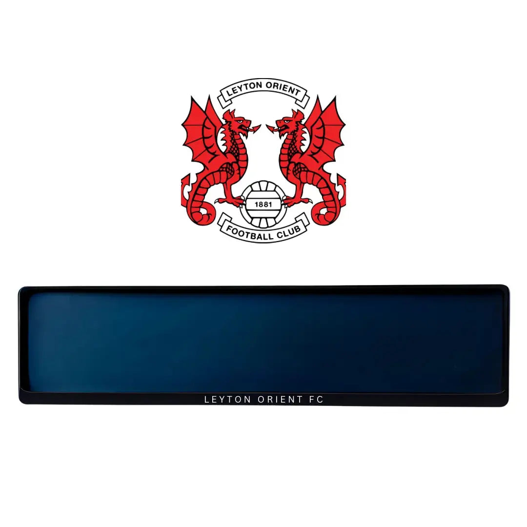 Leyton Orient FC Plate Holders PlateLuxe
