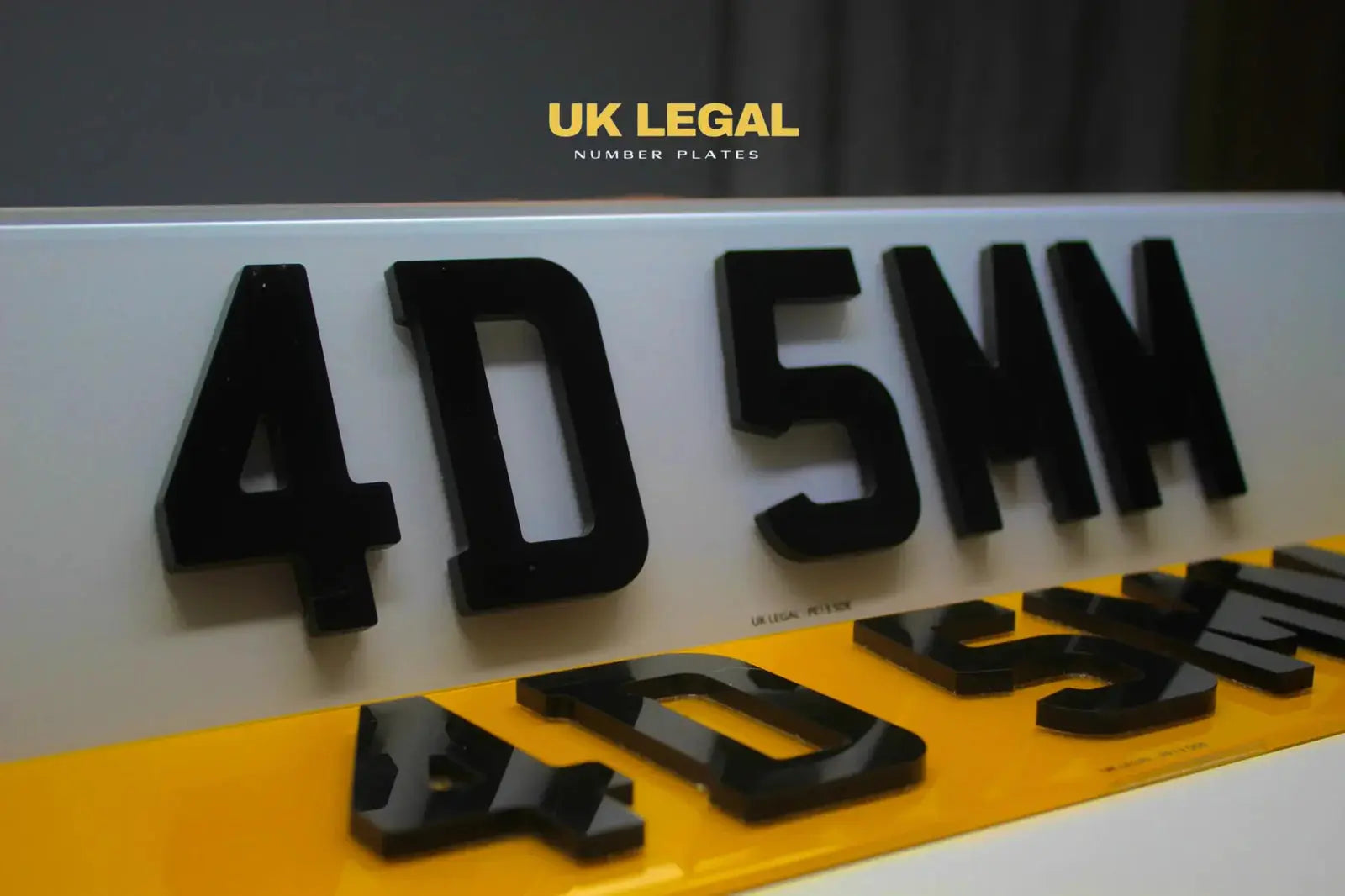 4D Legal Number Plate maker  – Road Legal, MOT Compliant & Custom Made | Free UK Delivery My Store