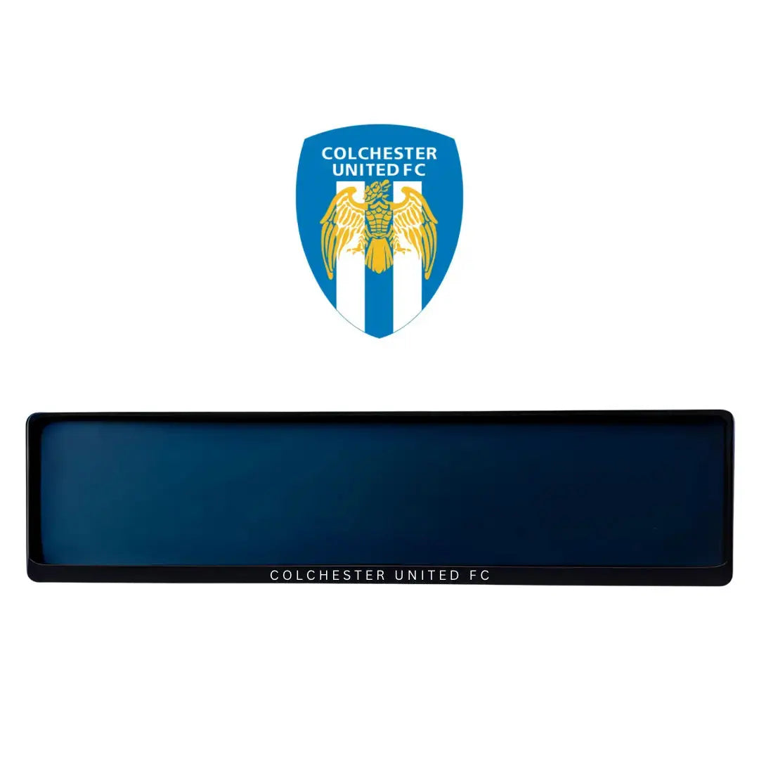Colchester United Plate Holders PlateLuxe