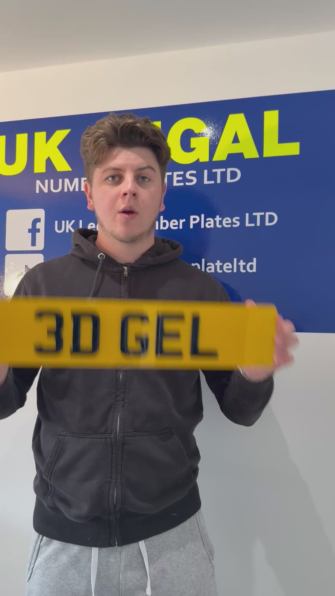 3D Gel Legal Number Plate Maker– Road Legal, MOT Compliant & Custom Made | Free UK Delivery